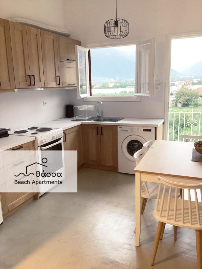 Thassa Beach Apartment No6 Leonídion Dış mekan fotoğraf